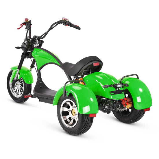 3 wheel electric scooter shansu cp4 trike 2000w 20ah for sale