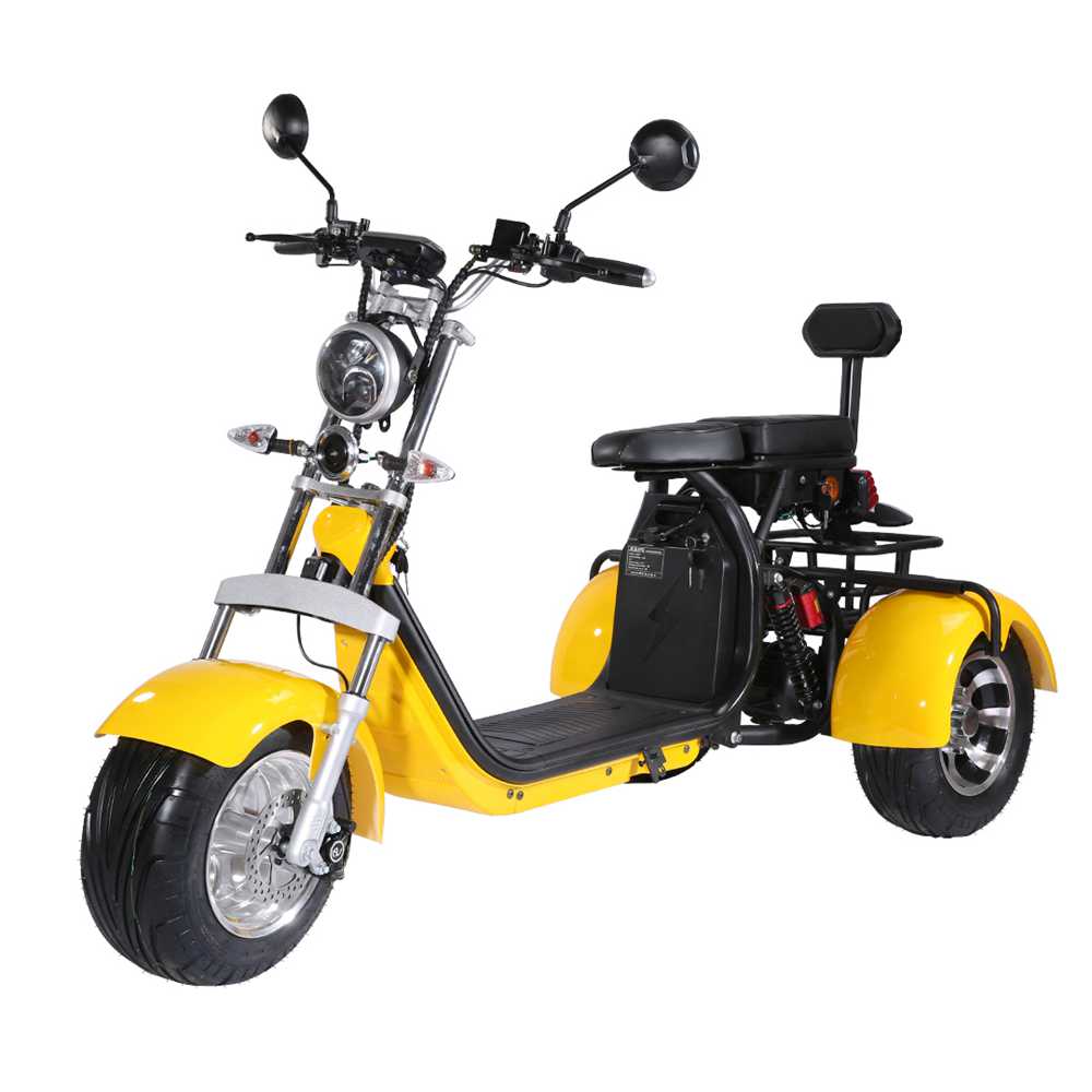 Shansu CP-3 60V 40Ah 2000W Electric Trike Scooter
