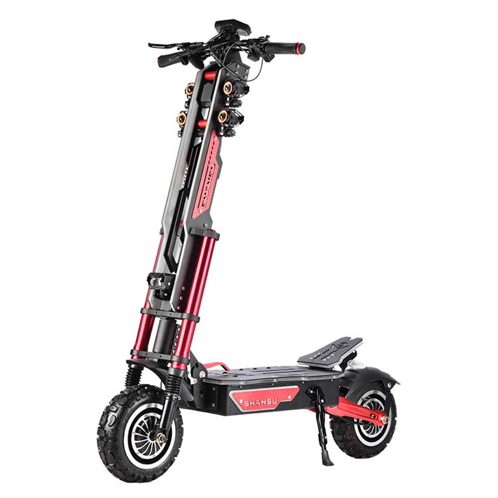 electric scooter shansu HBC-06 2016wh dual motor 4000w factory price