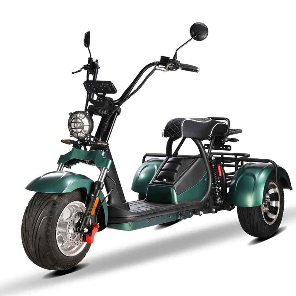 electric scooter in city