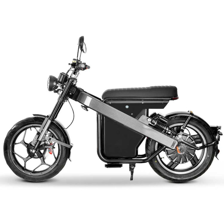 2000w electric moped fat tire scooter factory