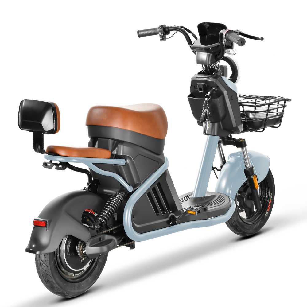 Shansu CP-3 trike scooter rear suspension