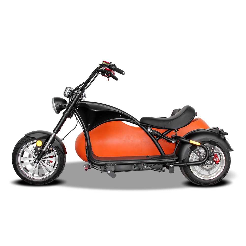 electric motorcycle shansu cp4 with citycoco chopper m1ps sidecar