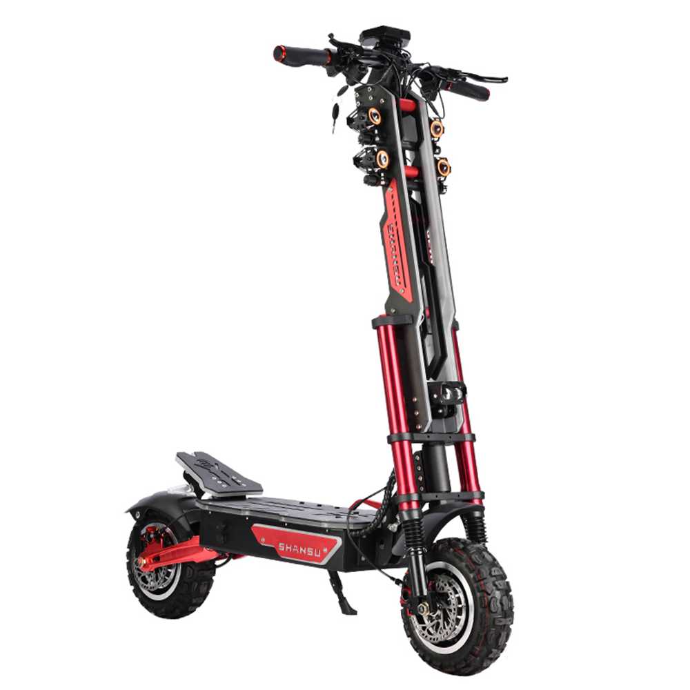 electric scooter shansu HBC-06 2016wh dual motor 4000w factory price