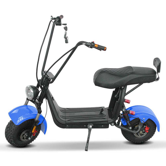 mini citycoco chopper shansu x7.1 cheap electric scooter double seat